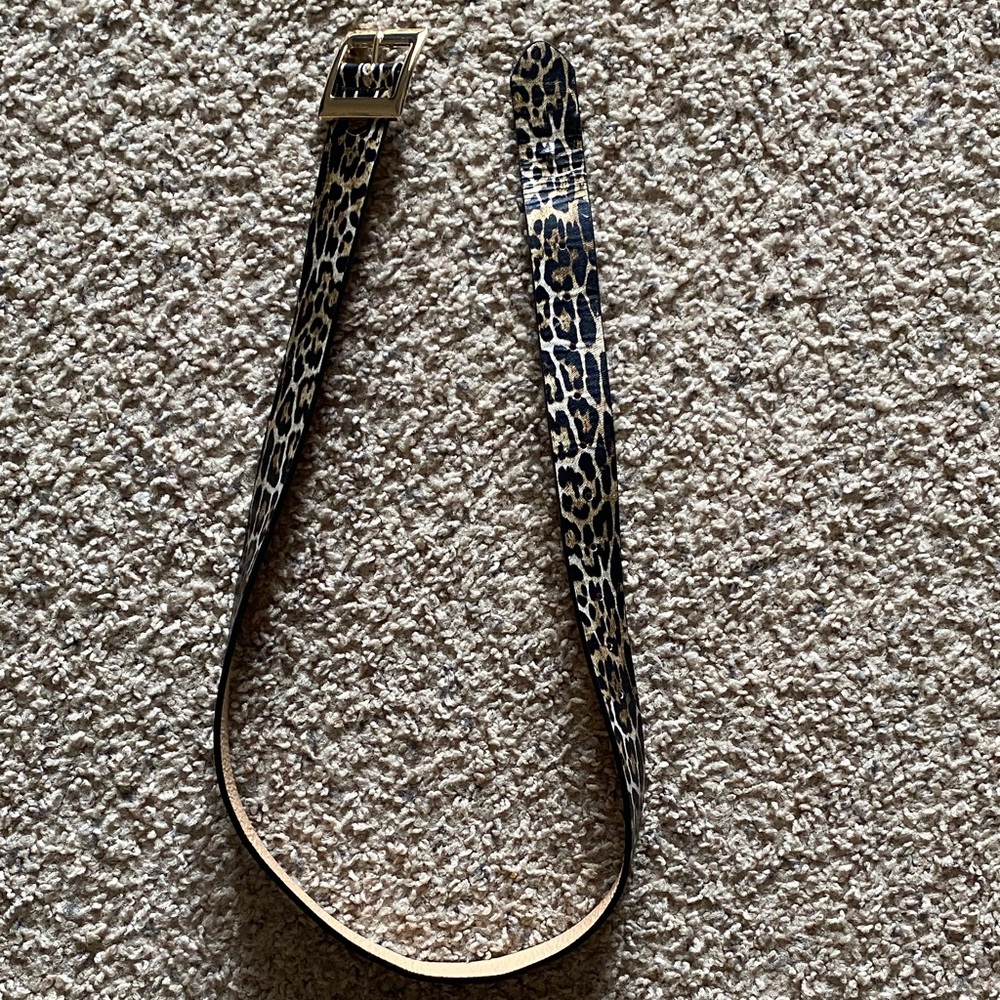 Leopard Print Women's Belt